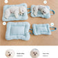 Cute Plaid Dog & Cat Cushion – Soft Reversible Washable Pet Mat with Non-Slip Botto