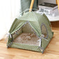 Cozy Cat Tent House – Enclosed Cat Bed for Indoor Cats & Small Pets