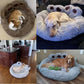 Fluffy Plush Dog Bed – Ultra Soft Calming Pet Bed for Small, Medium & Large Dogs and Cats