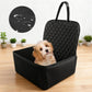 Waterproof Dog Car Seat Cover for Trucks & SUVs – Large Backseat Pet Protector with Safety Barrier