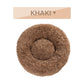 Calming Dog Bed — Fluffy Donut Design in 16 Colors (S–XL)