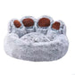 Fluffy Plush Dog Bed – Ultra Soft Calming Pet Bed for Small, Medium & Large Dogs and Cats