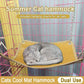 Double-Sided Cat Hammock Bed – Breathable Hanging Cat Bed for Pet Cages with Hanging Hooks