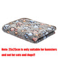 Soft Fluffy Pet Blanket – Premium Flannel Dog & Cat Blanket with Paw Print Design