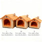 All-Season Dog House Bed – Removable Washable Pet House for Small Dogs & Cats