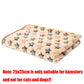 Soft Fluffy Pet Blanket – Premium Flannel Dog & Cat Blanket with Paw Print Design