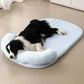 Summer Cooling Dog Bed – Ice Silk Cooling Pet Mat with Pillow for Dogs & Cats