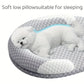 Summer Ice Silk Cooling Dog Bed – Breathable Oval Cooling Pet Bed for Dogs & Cats
