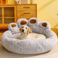 Comforting Pet Bed by Big Paw – Plush Washable Calming Dog & Cat Sofa (S–XL)