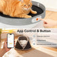 Smart Heated & Cooling Cat Cave Bed with White Noise – Indoor Temperature-Controlled Cat Bed