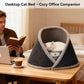 Smart Heated & Cooling Cat Cave Bed with White Noise – Indoor Temperature-Controlled Cat Bed