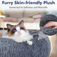 Calming Dog Bed – Plush, Washable Anti-Anxiety Pet Bed for Dogs & Cats