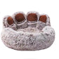 Fluffy Plush Dog Bed – Ultra Soft Calming Pet Bed for Small, Medium & Large Dogs and Cats