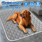 Washable Cooling Pet Pad – Anti-Slip Ice Cooling Mat for Large Dogs, Cats & Puppies