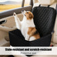Waterproof Dog Car Seat Cover for Trucks & SUVs – Large Backseat Pet Protector with Safety Barrier