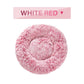 Calming Dog Bed — Fluffy Donut Design in 16 Colors (S–XL)