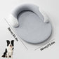 Summer Ice Silk Cooling Dog Bed – Breathable Oval Cooling Pet Bed for Dogs & Cats