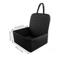 Waterproof Dog Car Seat Cover for Trucks & SUVs – Large Backseat Pet Protector with Safety Barrier