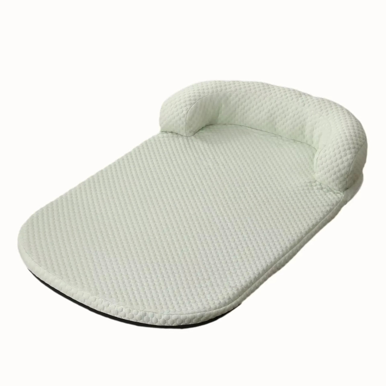 Summer Cooling Dog Bed Removable Ice Silk Cooling Pet Mat Ati-slip Cat Bed with Pillow Cooling Fabric Dog Cat Bed Pet Cushion