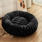 Fluffy Round Dog Bed – Super Soft Calming Plush Pet Bed for Large & Small Dogs and Cats (40–80 cm)