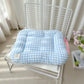 Cute Plaid Dog & Cat Cushion – Soft Reversible Washable Pet Mat with Non-Slip Botto