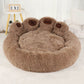 Comforting Pet Bed by Big Paw – Plush Washable Calming Dog & Cat Sofa (S–XL)