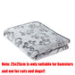 Soft Fluffy Pet Blanket – Premium Flannel Dog & Cat Blanket with Paw Print Design