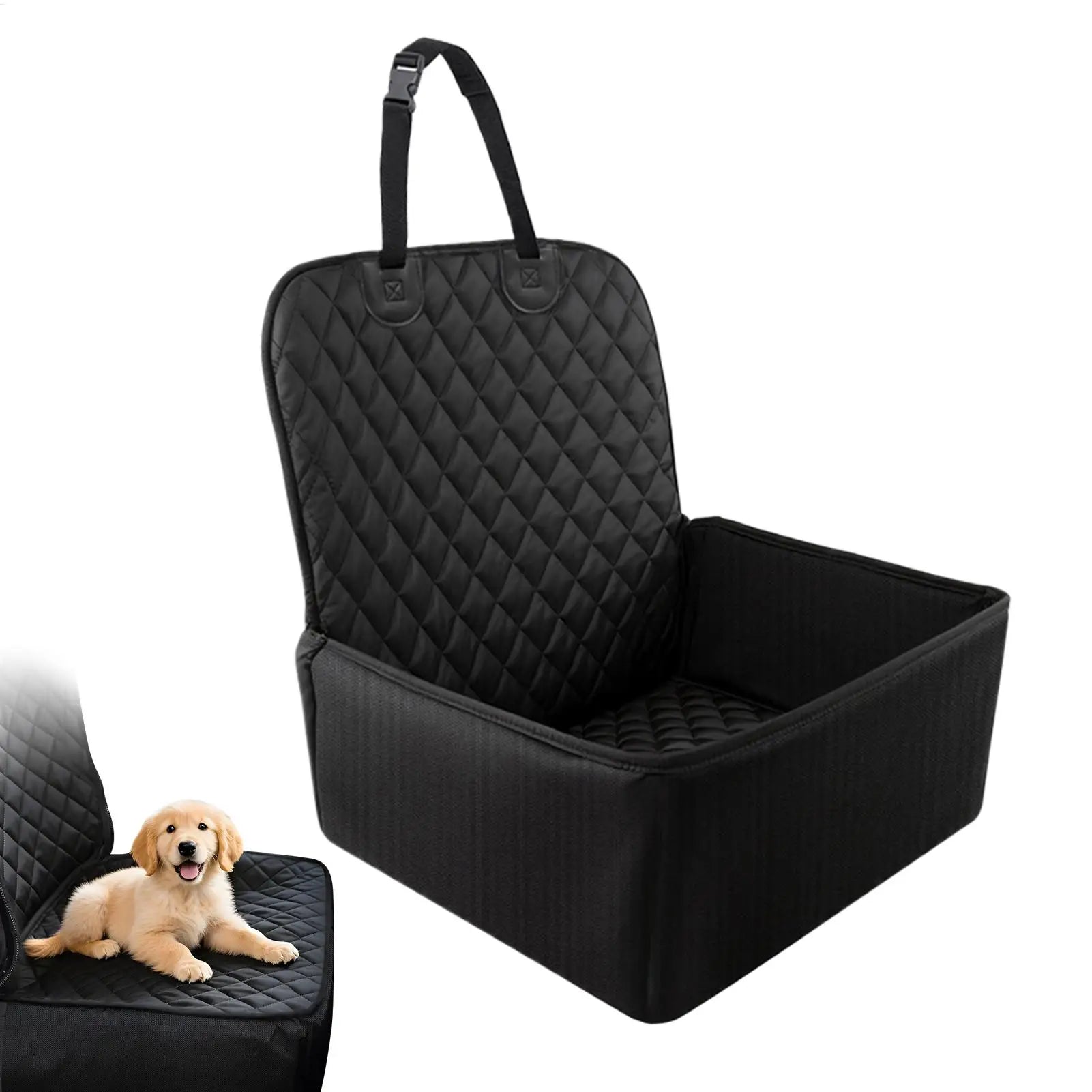 ForTruck Dog Car Seat Large Waterproof Pet Carseat Cushion Protector Carrier For Bed Barrier Backseat Truck Cat Puppy Suv Safety
