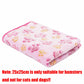 Soft Fluffy Pet Blanket – Premium Flannel Dog & Cat Blanket with Paw Print Design