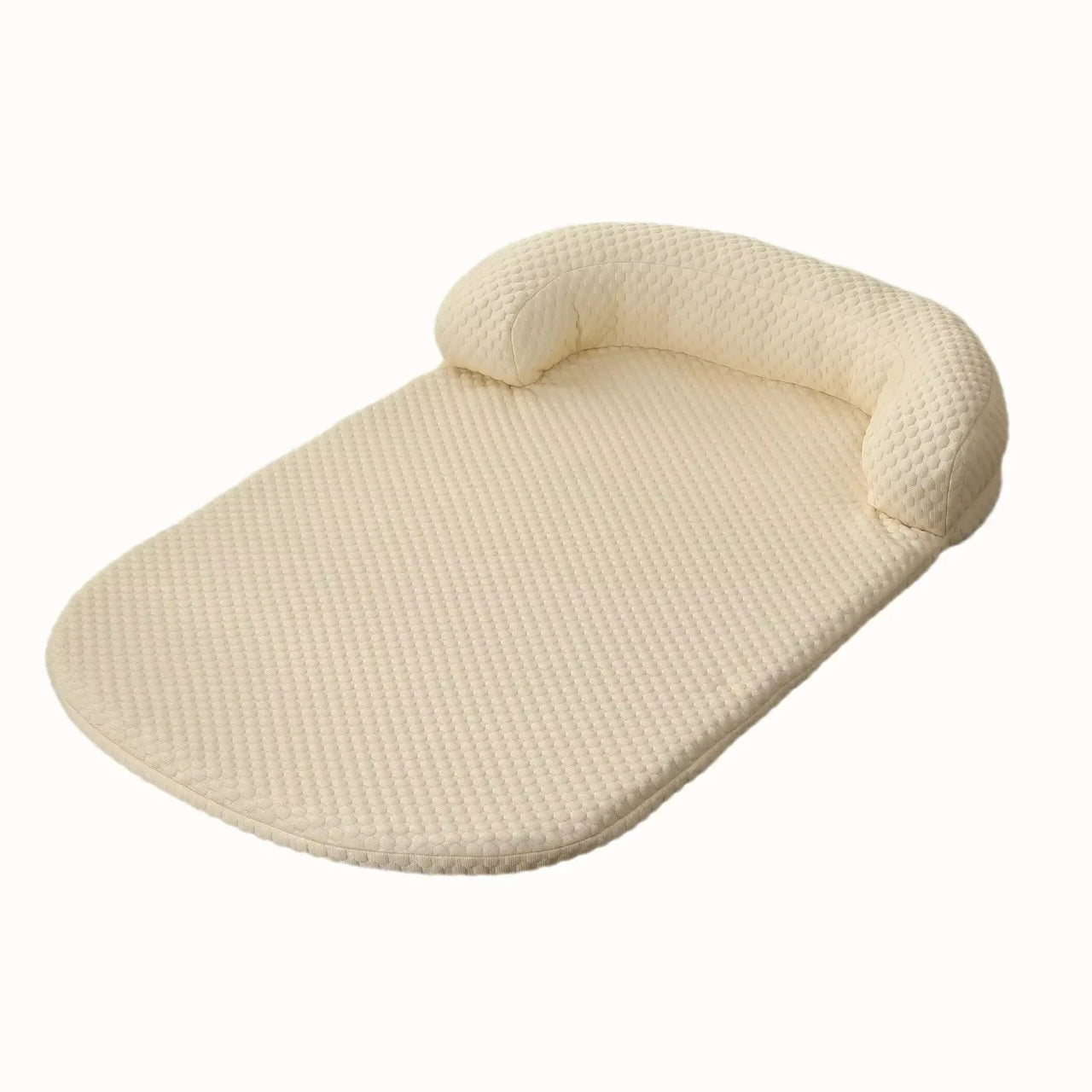 Summer Cooling Dog Bed Removable Ice Silk Cooling Pet Mat Ati-slip Cat Bed with Pillow Cooling Fabric Dog Cat Bed Pet Cushion