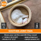 Thermo-Kitty Heated Cat Bed – Indoor Self-Warming Pet Bed for Cats & Small Pets