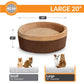 Thermo-Kitty Heated Cat Bed – Indoor Self-Warming Pet Bed for Cats & Small Pets