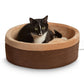 Thermo-Kitty Heated Cat Bed – Indoor Self-Warming Pet Bed for Cats & Small Pets
